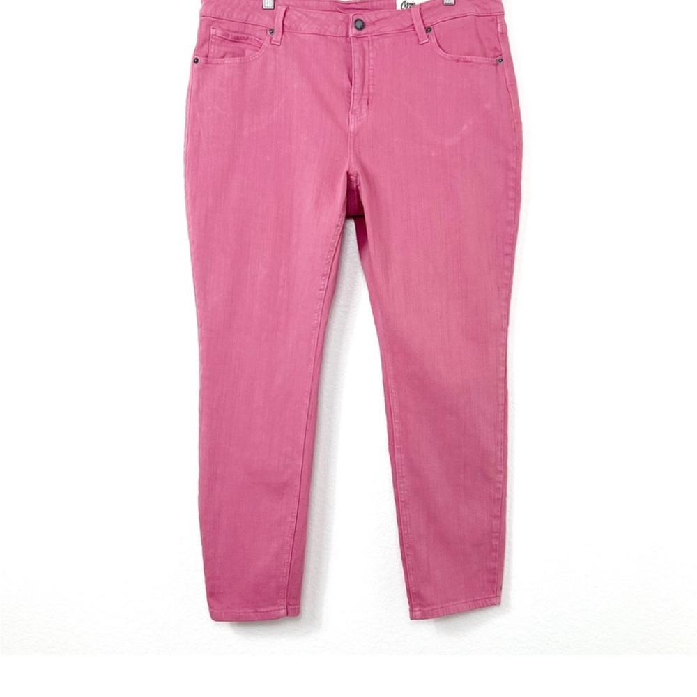 Cosmic Blue Love Flamingo Stretch Jeans